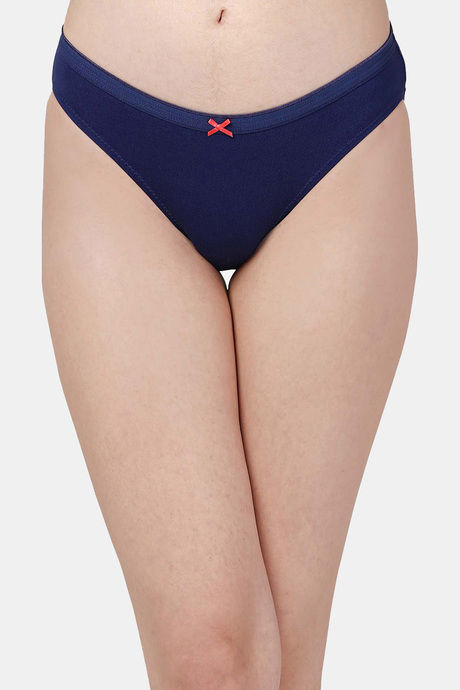 Soie Medium Rise Half Coverage Bikini Panty (Pack of 6) - Multicolor — image 18